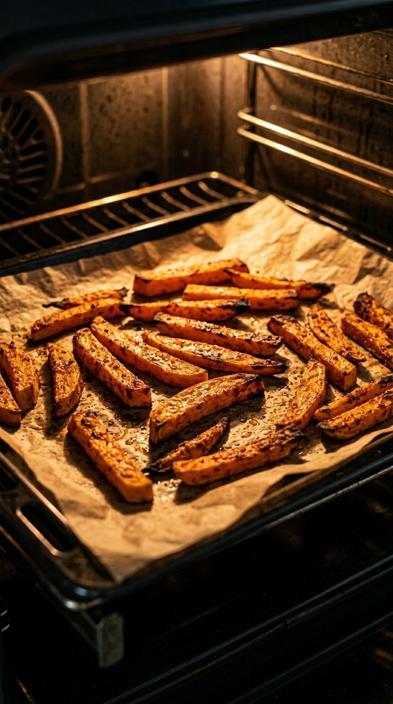 Crispy Baked Sweet Potato Fries