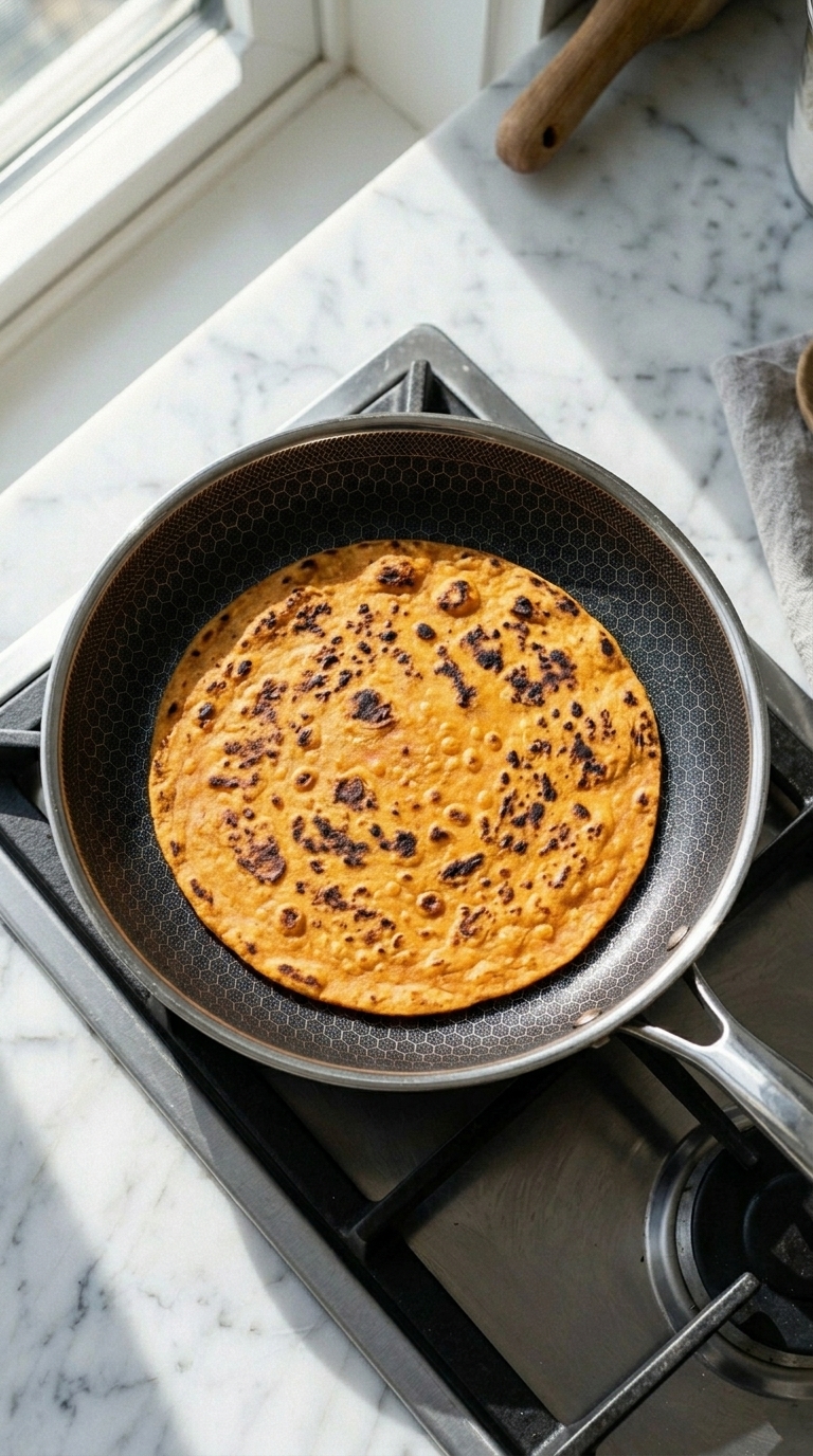 Mashed sweet potato