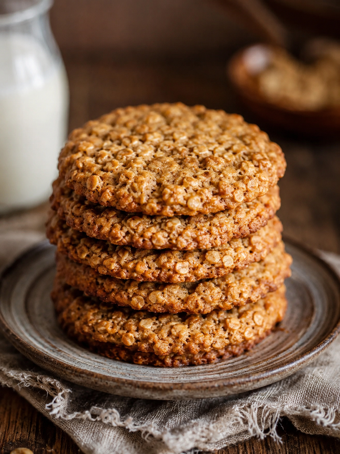 Whole Grain Oatmeal Cookies
