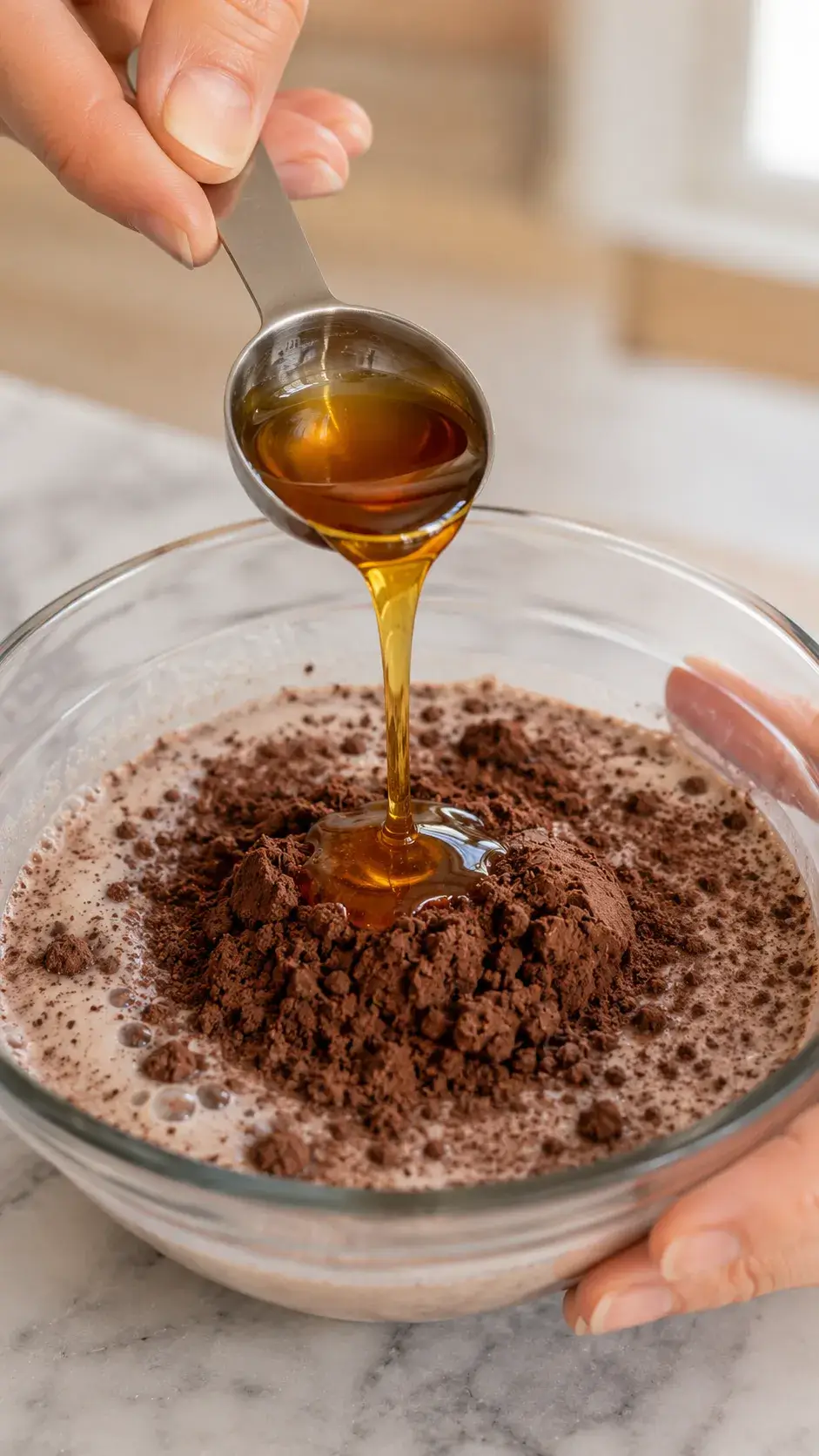 Adding maple syrup sweetener